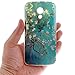For Moto G (2nd generation) , ivencase Peach Blossom Flower [Soft TPU Gel] Pattern Flexible Ultra Thin Slim Texture Protective Rear Case Cover Perfect Fit for Motorola Moto G (2nd generation) + One "ivencase " Anti-dust Plug Stopper