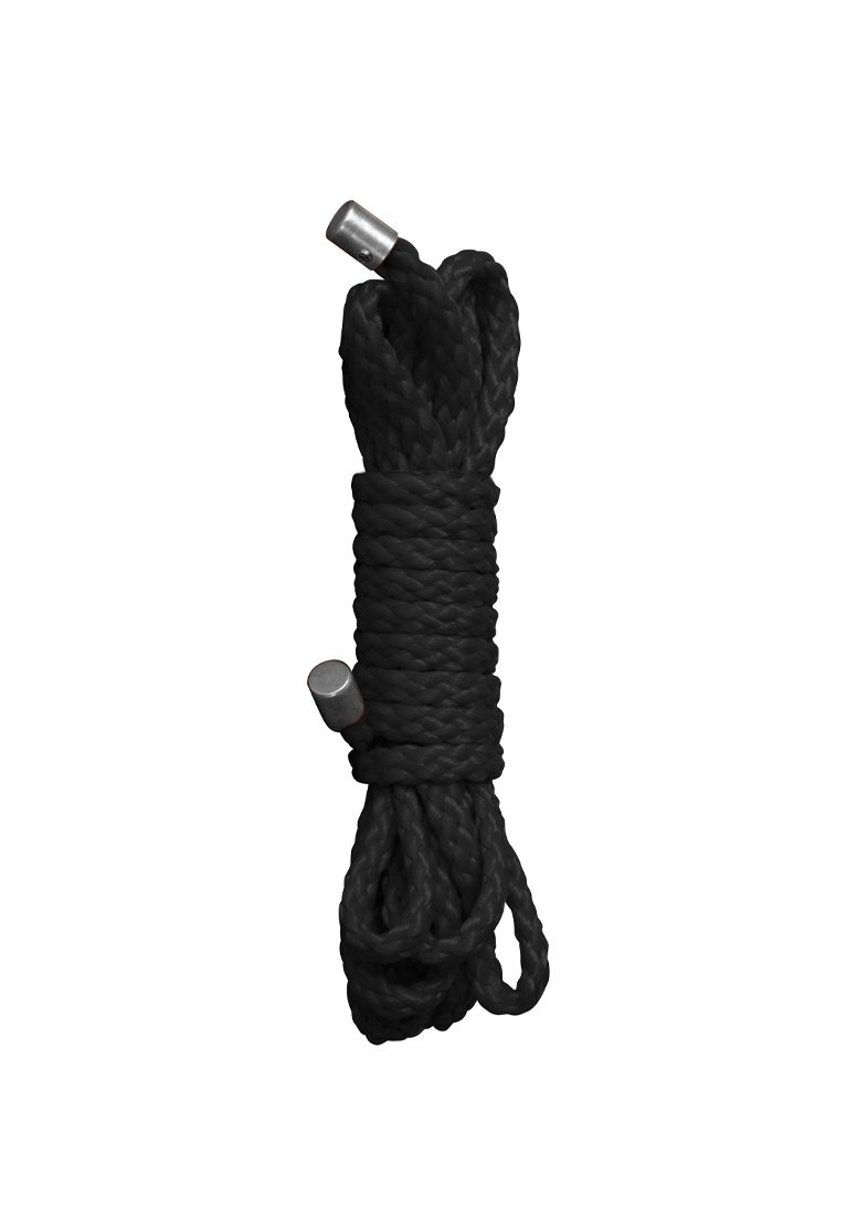Ouch! Kinbaku 1,5 Meter Soft Nylon Mini Rope Black