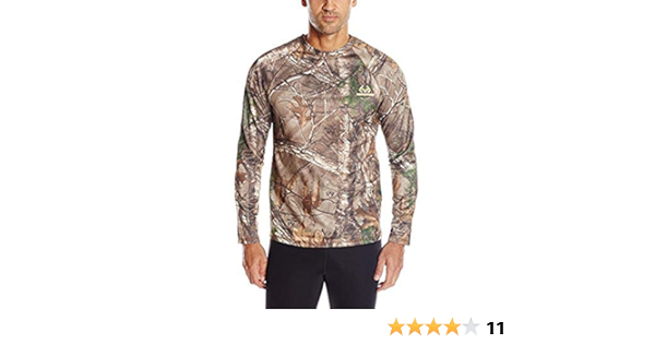 realtree heavyweight fleece thermal top