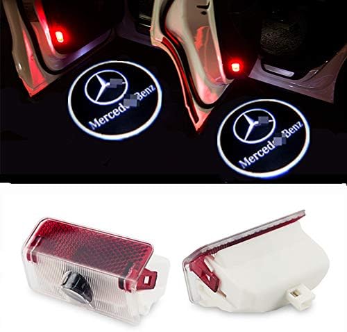 HUAYIN 2 Pieces Car Door Car Ghost Shadow light Logo Door Lighting Entry Light Projection Light