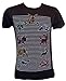 Pokemon Eevee Eeveersions T-shirt (Extra Large,Black)