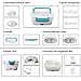 Electric Heating Lunch Box Food Storage Warmer Food Heater Portable Lunch Containers Warming Bento for Home Food Grade Material (Not for Car)