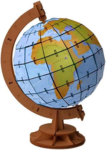 wooden globe puzzle