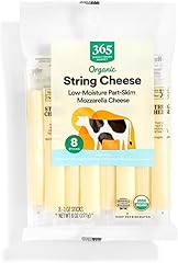 365 by Whole Foods Market, Organic Mozzarella String Cheese, 8 Ounce