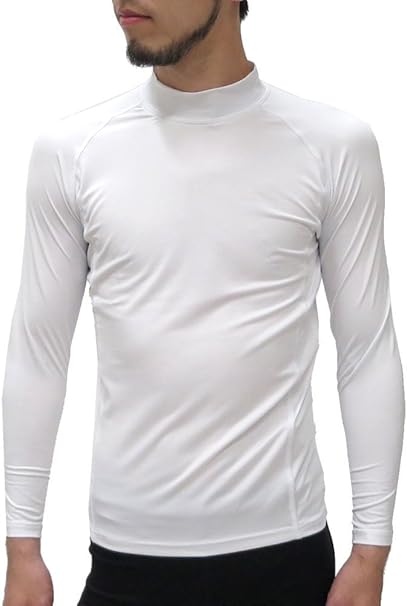 Amazon マルカワジーンズパワージーンズバリュー アンダーシャツ メンズ 長袖 コンプレッション スポーツインナー ブランド Ll ホワイト シャツ 通販