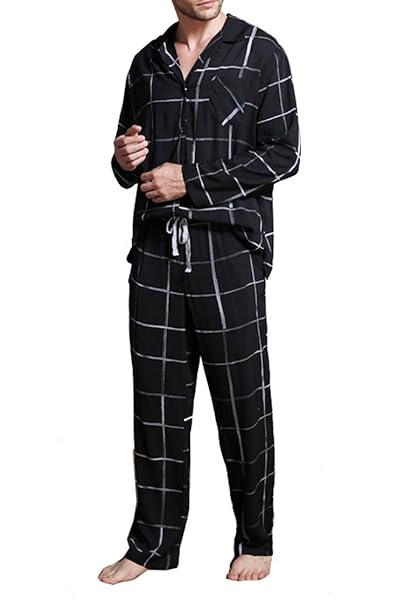 Amazon パジャマ メンズ 前開き 長袖 ルームウェア 春夏用 紳士 部屋