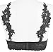 Floral Lace Bralette Bras Removable Pads Elastic Band Bustier Top Wireless