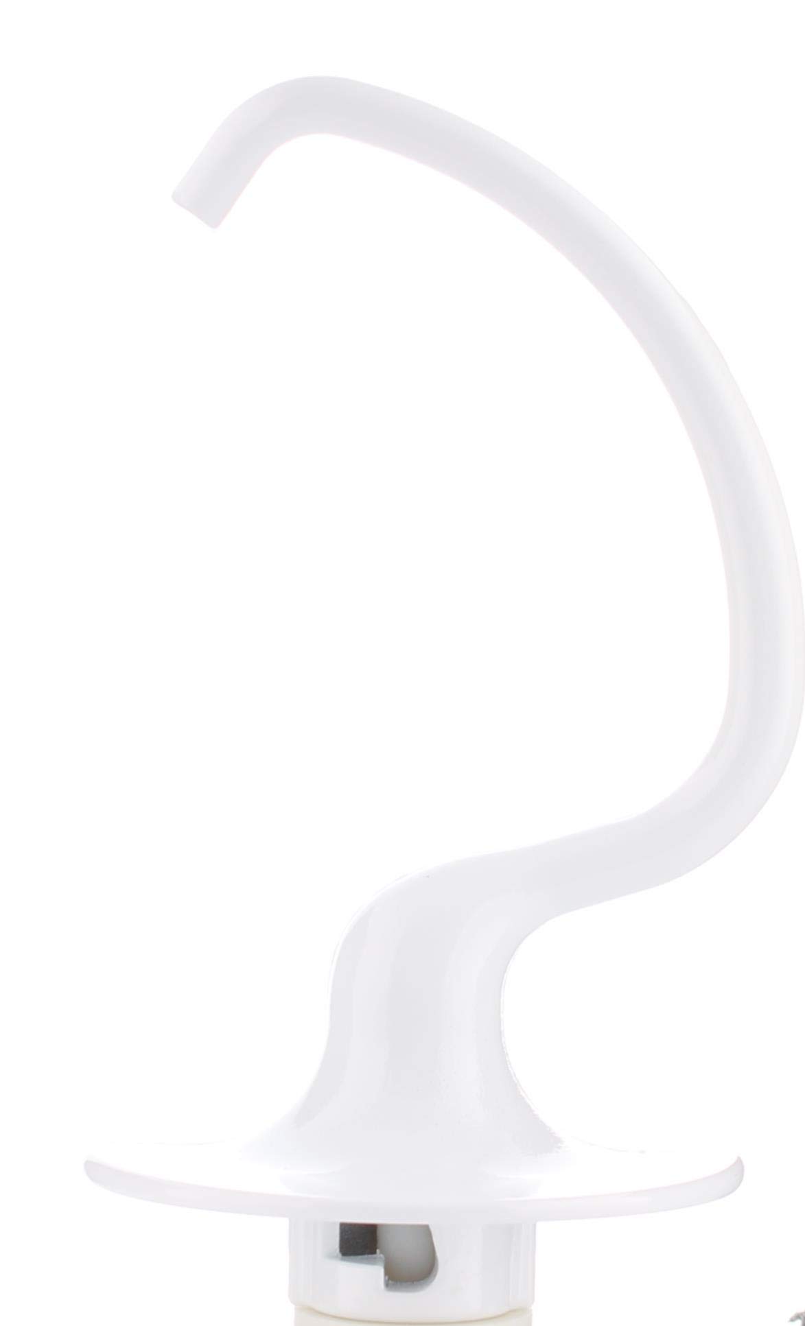 KitchenAid Nylon C-Dough Hook, Coated - K5ADH White
