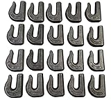 (20) Weld ON Grab Chain Hooks 3/8" G70 WLL 6,600