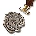 Wedding Custom Wax Seal Stamp Kit, Wedding Couple Initials & mailable Sealing Wax Options-USA Handcrafted