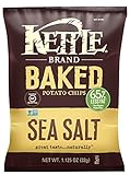 Kettle Brand Baked Potato Chips Caddy, Sea Salt, 1.125 Ounce (Pack of 6)