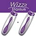 2 x Wizzit Titanium Tweezers Hair Removal Epilator Remover