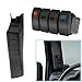 KKmoon Left Hand A Pillar Switch Panel Pod Kit with 4 LED Boat Rocker Switch Combo for Jeep Wrangler 2007-2015