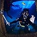 Boomerang Tool Company Retractable Scuba Diving Gear Tether Carabiner