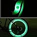 Oumers 4pcs Bike Spoke Light, Spokelit Bicycle Lights, Bicycle Accessories, Bike Flash Lamp Bulb Cycling MTB Wheel Tire Valve Spoke Light, Used for Safety and Warning (Blue Red Green Colorful)