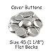 Cover Buttons - 1 1/8