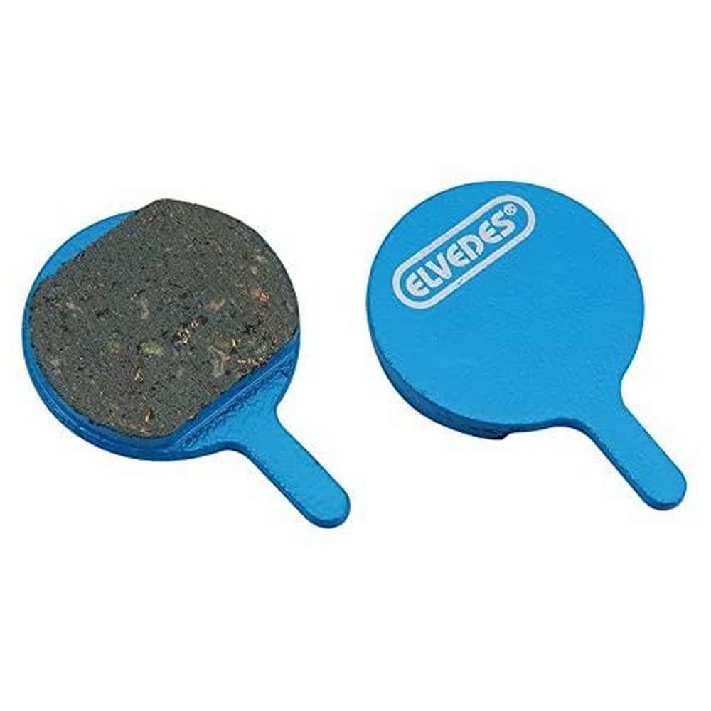 Elvedes Disc Brake Pads Organic Per Pair Fits Magura Louise 1999-2001/Clara 2000 - Multicoloured