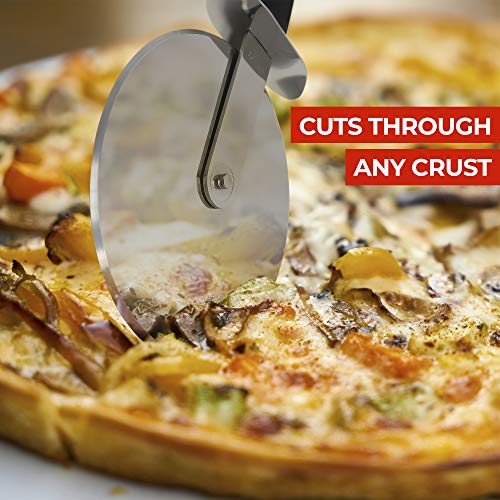 2 Zulay+Pizza+Cutter+Wheel+Stainless