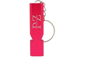 Potato Zone Emergency Whistle – Survival Keychain Whistle Emergency – 120db Loud Safety Whistle for Protection, Camping, Hiking, Sports, Dog Training – Portable Metal Whistle