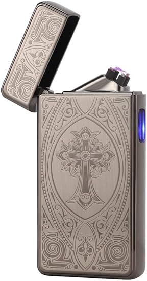 Amazon Tenfel 電子ライター Usb 充電 ターボライター 防風 スパック点火 電気 プラズマ 高級 ライター クロスアーク ライター 腕時計 通販
