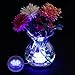 Submersible 10-LED Waterproof Light RGB for Vase Wedding Party Fish Tank Decors + Remote