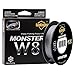 SeaKnight MANSTER W8 II 8 Strand Braided Fishing Line -Super Strong, Abrasion Resistant, No Stretch Braided Line-15LB to 100LB Test for Saltwater and Freshwater Fishing Line Braid