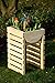 Dobar Decorative Wooden Raised Bed (Pine) Great for the Garden: Table Patch Kit for Vegetables, Herbs, Flowers, Flower Beds for Patio, Balcony Borderthumb 2