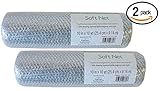 2 Pack Silver FloraCraft® 10 inch X 10 Yards Decorative Mesh Soft Net Metallic Strands