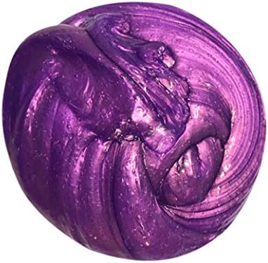 Rubber Clay Toy,Mamum Kids Fluffy Floam Slime Putty Durtend 60ml Scented Stress Relief Kids Clay Toy (Purple)