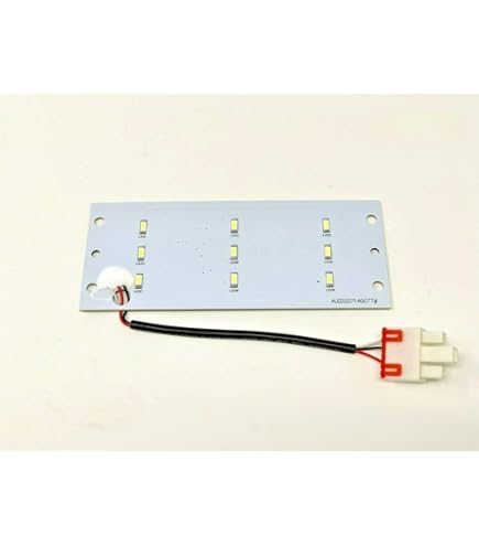 Panneau Lumineux Pour Réfrigérateur Midea BCD536WKM - Compatible Pièces 17431000000072 | Éclairage LED Remplacement