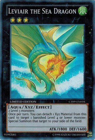 Yu-Gi-Oh! - Leviair the Sea Dragon (CT09-EN018) - 2012 Collectors Tins - Limited Edition - Super Rare
