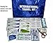 Medique Products 77501 International Traveler First Aid Kit with Polybags,Blue