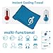 Lsoua Super Absorbent Cooling Towel for Instant Relief - 40
