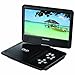 Proscan Sylvania SDVD1048 10-Inch Portable DVD Player, 5 Hour Rechargeable Battery, Swivel Screen, with USB/SD Card Reader and Car Bag/Mounting Kit