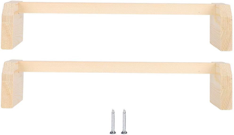 Zerodis Chicken Perch, 2pcs Chicken Natural Wooden Stand Rod Training Perch Stand Toy for Chicken Chicks Bird Parrot