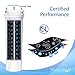 Waterdrop 836848 Replacement for Fisher & Paykel® 836860, 862285, 862284, E402, E442B, E522B, RO185014, RO185011, Refrigerator Water Filter, Pack of 3