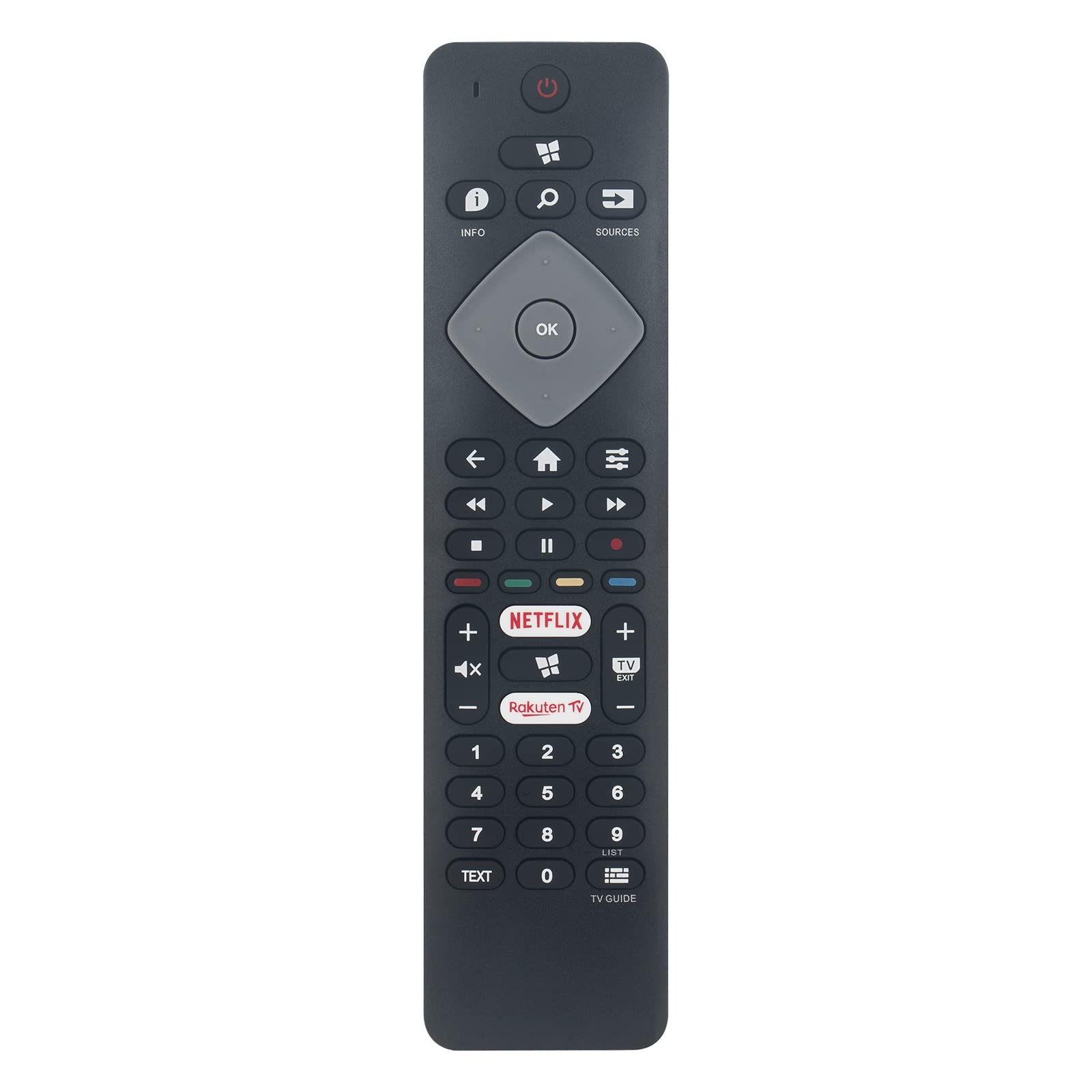 VINABTY 398GR10BEPHN0016BC TV Remote Control Compatible with Philips 4K OLED TV 70PUS6704 32PFS6855 65PUS6504 55PUS6704 65PUS6704 60PUS6504 70PUS6504 50PUS6704 43PUS6504 50PUS6504 58PUS6504