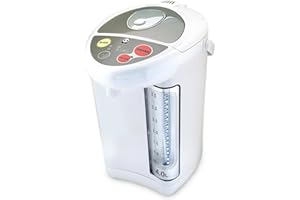 CUISINE TALENT Panda Electric Water Boiler, 4.0 Liter, White, Temperature Control, Single Hand Operation, Overheat Protection, Boil Dry Protection, Automatic Shut-Off