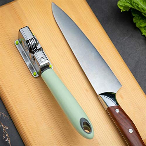 Fan-Ling Stainless Steel Sharpener Fast Sharpening Stone Kitchen Sharpener Tool,Whetstone,Knife Sharpening Grit Stone,Kitchen Whetstone Sharpener
