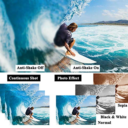 Digital Camera Vlogging Camera for YouTube, Aasonida Video Camera Ultra HD 1080P 30FPS 24MP Camcorder Vlog Camera with Wide Angle Lens, WiFi Function,3.0" IPS Flip Screen,16X Digital Zoom,2 Batteries