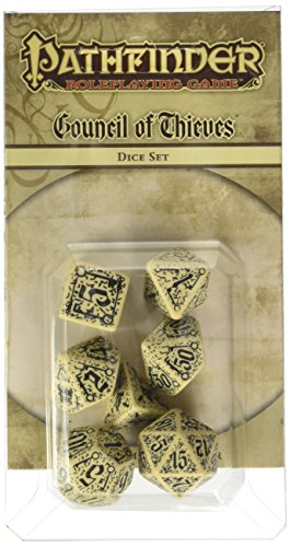 Pathfinder Council of Thieves Je 1X 1W4, 1W6, 1W8, 1W10, 1W12 Board Game