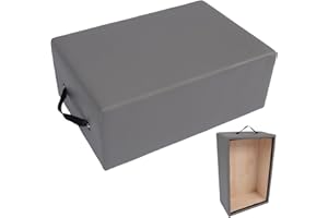 Professional Pilates Reformer Sitting Box, Portable & Lightweight for Home & Studio Use, Perfect for Step Training, Seated Wo
