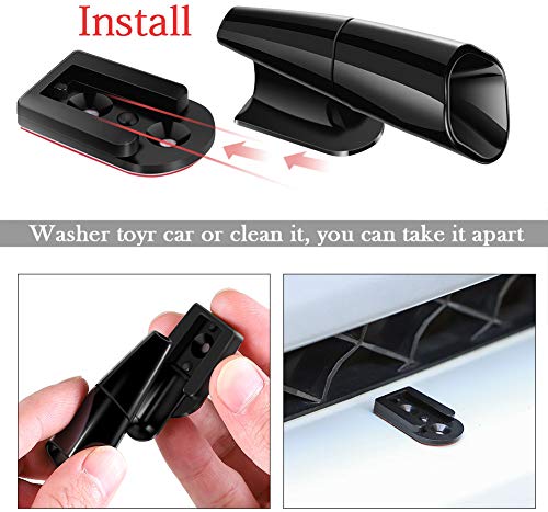 PESTON Deer Whistles for Car Truck Vehicle Motorcycle Warning Device Save a Deer Safety Accessories with Adhesive Tape