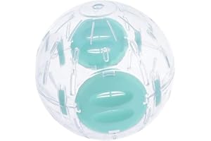 BUGUUYO Hamster Running Ball Hamster Roller Toy Big Guinea Pig Running Run-About Exercise Fitness Wheels Small Animal Exercising Toys Guinea Pig Inside Hedgehog Ball Scroll Wheel Plastic