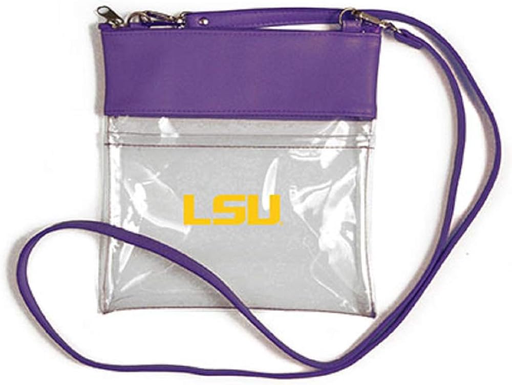 clear lsu purse