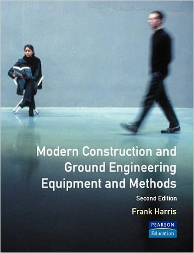 Modern Construction and Ground Engineering Equipment and Methods