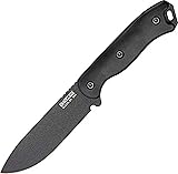 Ka-Bar Becker Knife with Drop Point, Short,Carbon