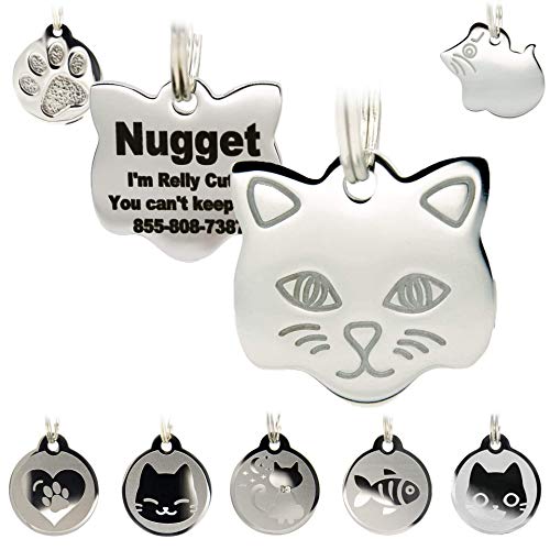 PetANTastic Stainless Steel Cat ID Tag