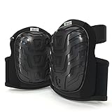 Professional Knee Pads with Comfortable Gel Cushion & Heavy Duty Foam Padding. Adjustable Neoprene Straps - Easy Fast Binding & Strong Clips. Non-Slip Protection for Construction, Gardening, Flooring