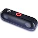 NBY Portable Wireless Bluetooth Speakers,Stereo Speaker Built-in Mic FM Radio Super Bass Support Micro TF Card/USB Input/AUX Line-In, Compatible with iPad/iPhone/Samsung and More (Black)